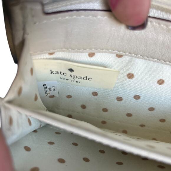 Kate Spade Cameron Street Lacey Wallet Royal Blue Leather - Picture 8 of 12